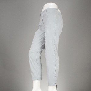 Ann Taylor Factory‎ Blue Seersucker Crop Pants